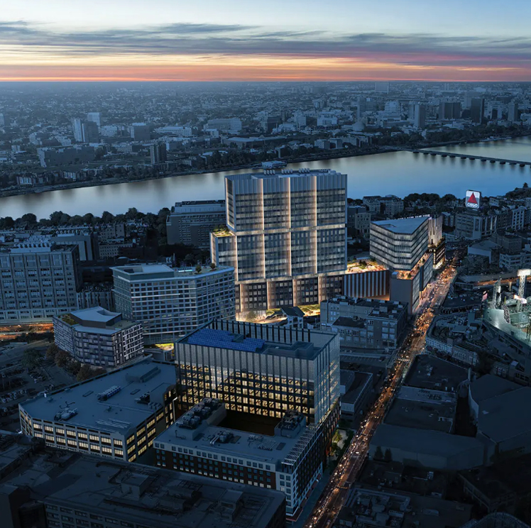 Urban life sciences campus developed by IQHQ with waterfront public realm